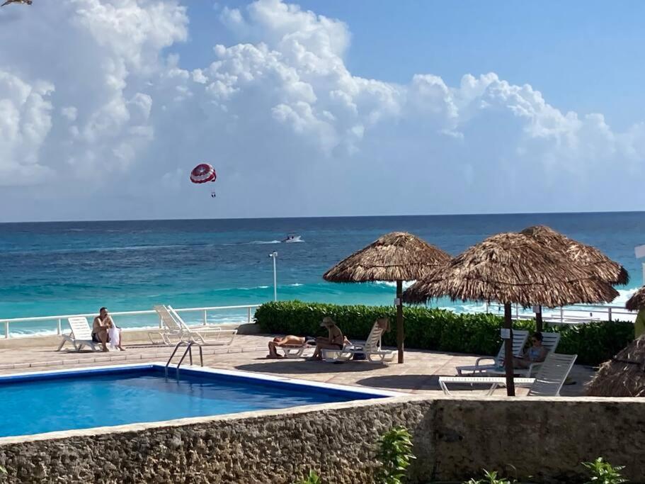 Cancun Oceanfront, Entire Apartment Luaran gambar