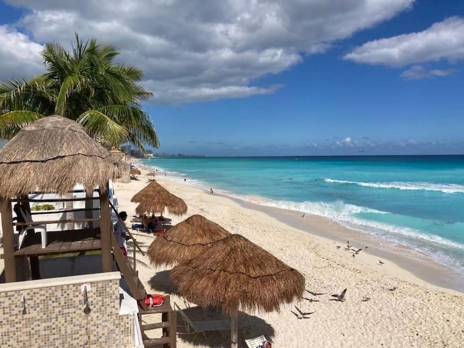 Cancun Oceanfront, Entire Apartment Luaran gambar