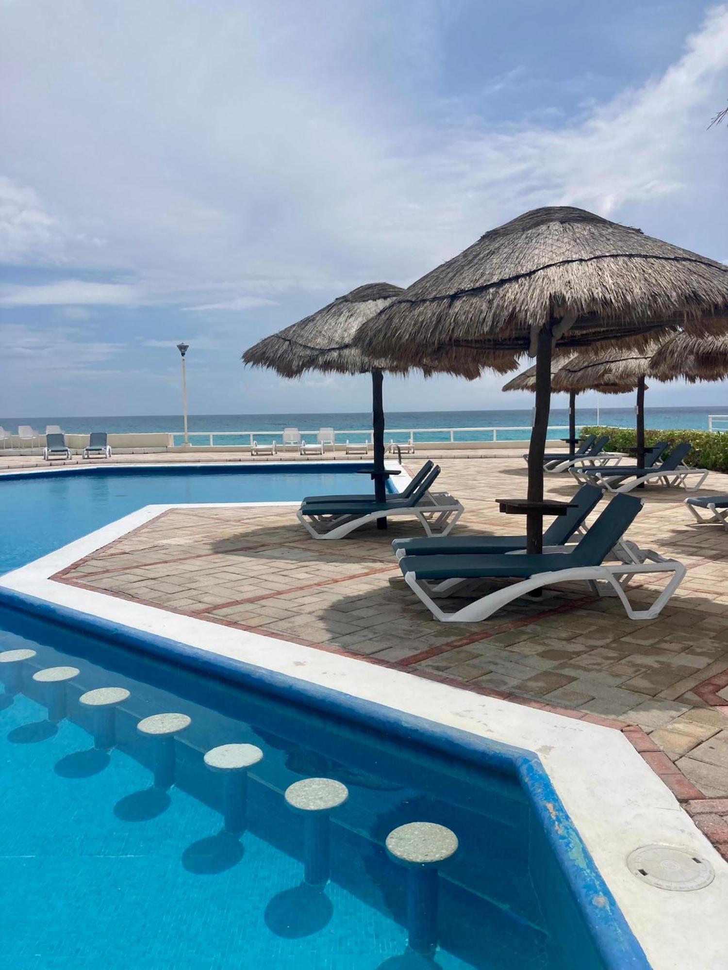 Cancun Oceanfront, Entire Apartment Luaran gambar